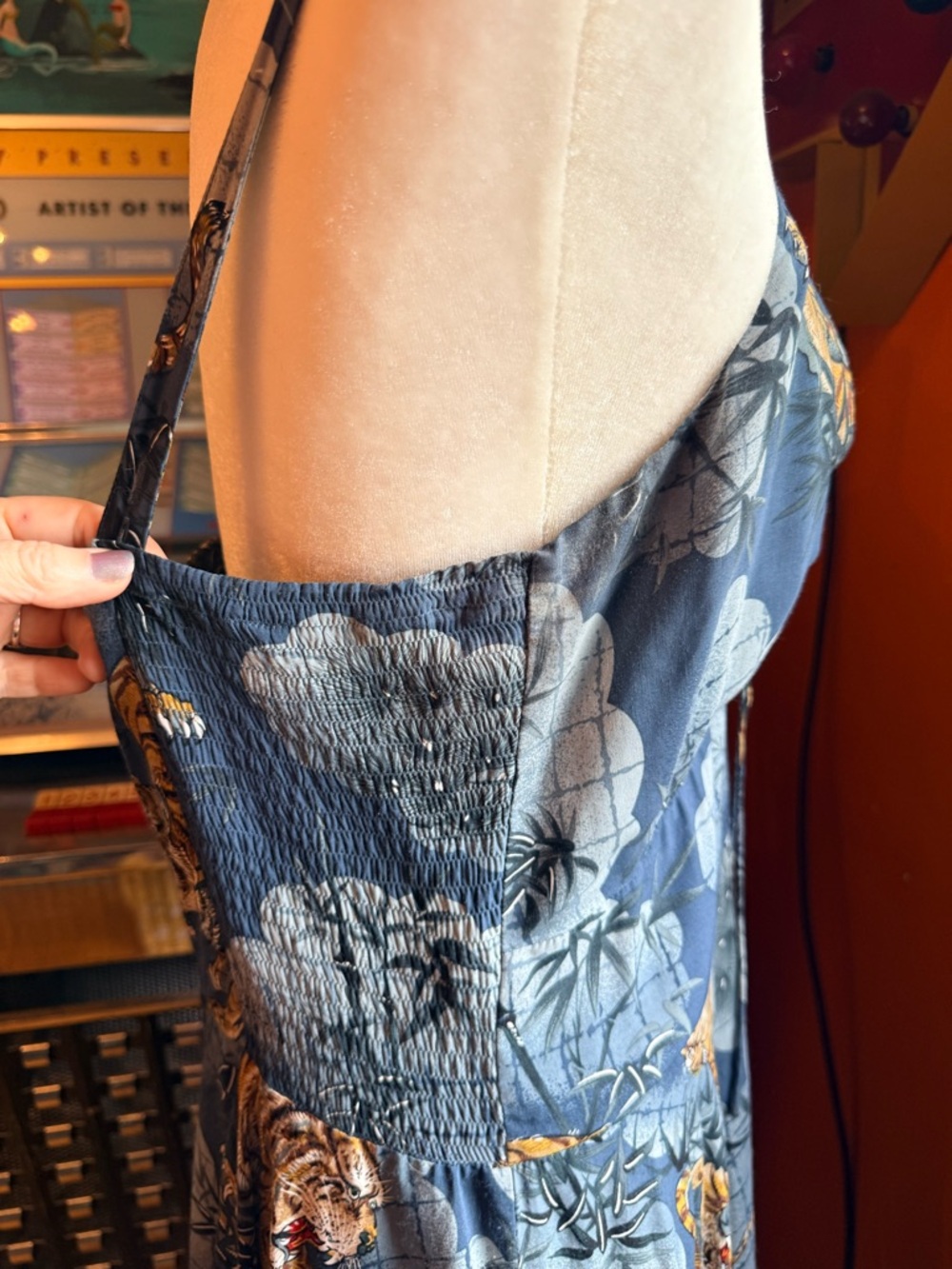 Trashy Diva L’Amour dress in tiger print. Size 20 - Picture 4 of 7